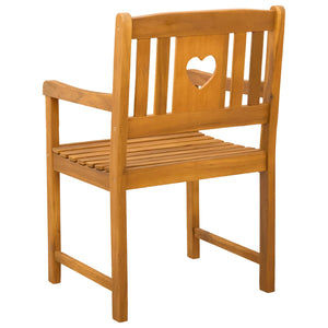 Εξωτερικός πάγκος 2 pcs Φυσικό 56 x 55,5 x 90 εκ. - Pakobazaar