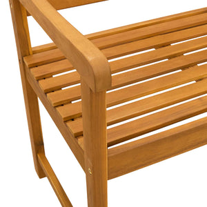 Εξωτερικός πάγκος Φυσικό 180 x 55,5 x 90 cm Στερεό Ξύλο Ακακίας - Pakobazaar