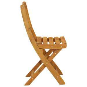 Καρέκλες εξωτερικής βεράντας 4 pcs Φυσικό 40 x 42 x 85 εκ - Pakobazaar