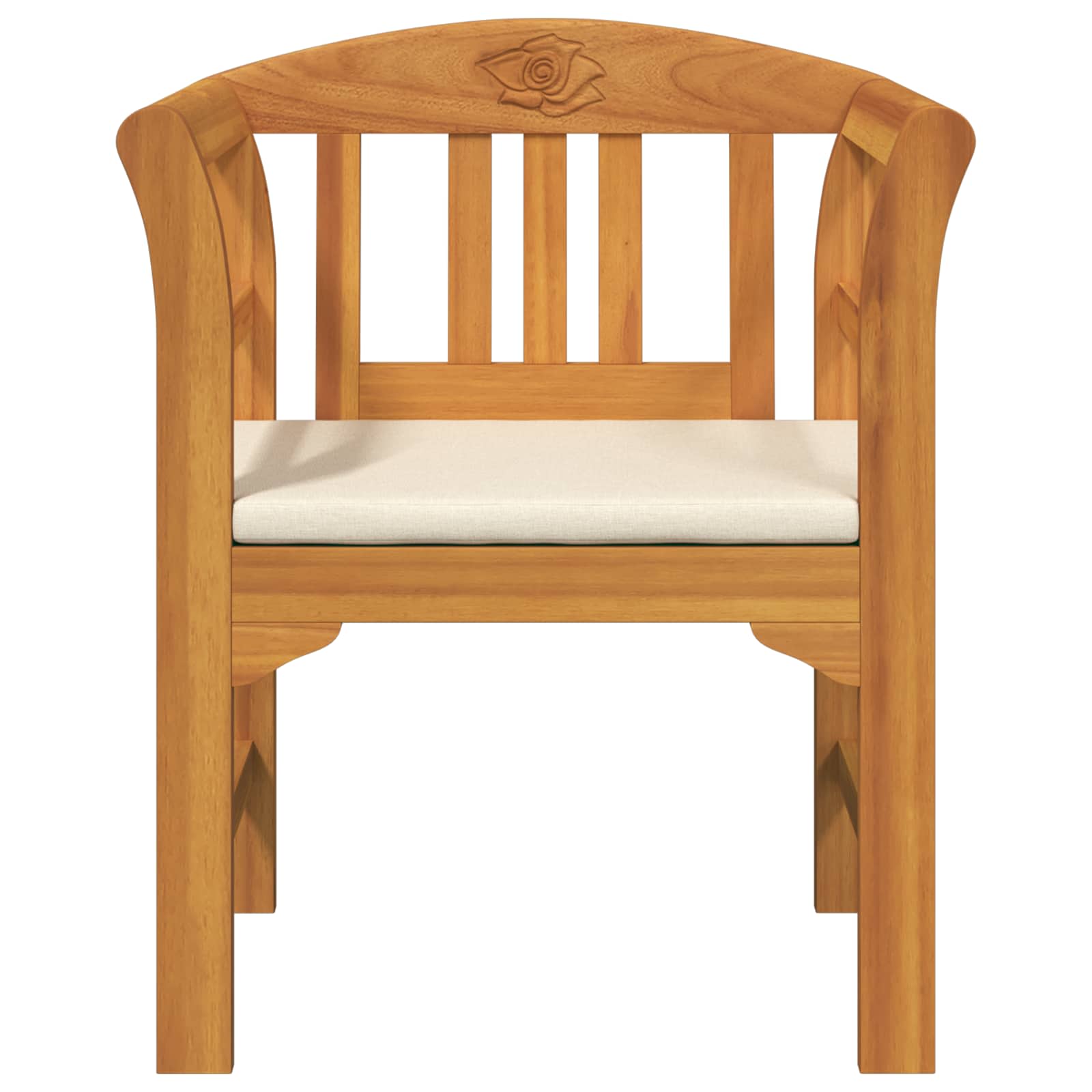 Παγκάκι Ρόδου Φυσικό 68,5 x 46 x 82,5 εκ Στερεό Ξύλο Ακακίας - Pakobazaar