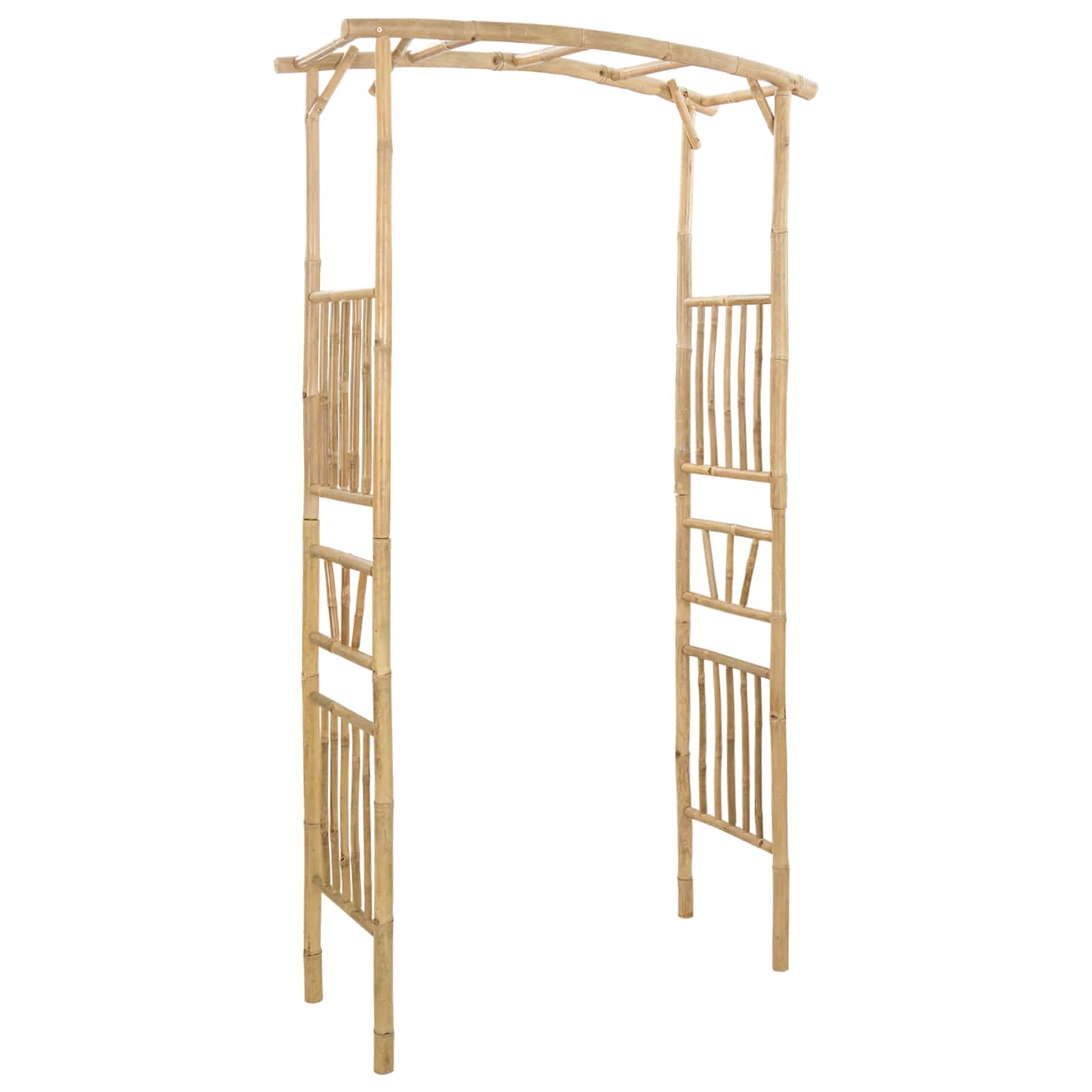 Κήπος Αψίδα Φυσικό 110 x 40 x 205 εκ. Μπαμπού - Pakobazaar