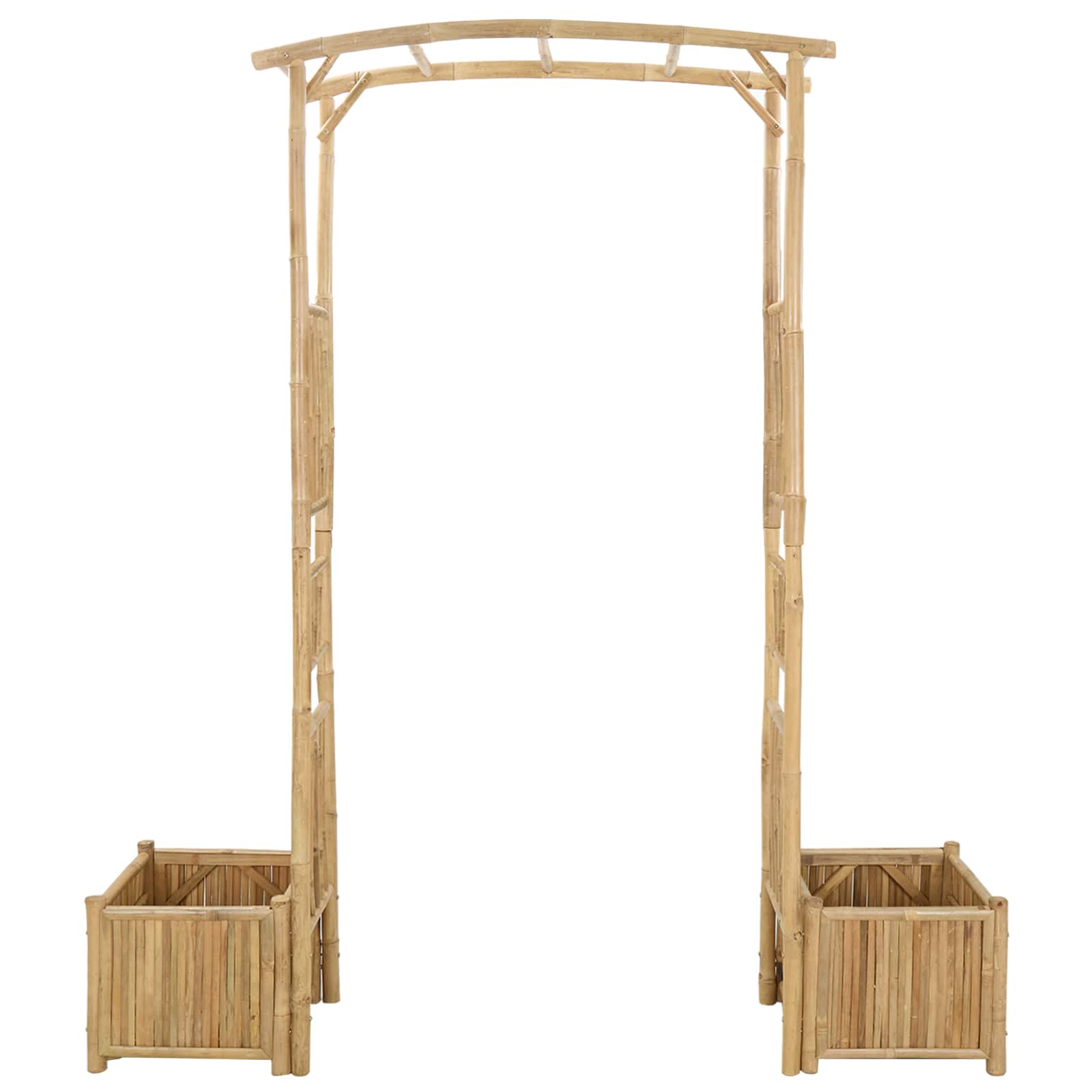 Κήπος Αψίδα Φυσικό 177 x 40 x 205 εκ. Μπαμπού - Pakobazaar