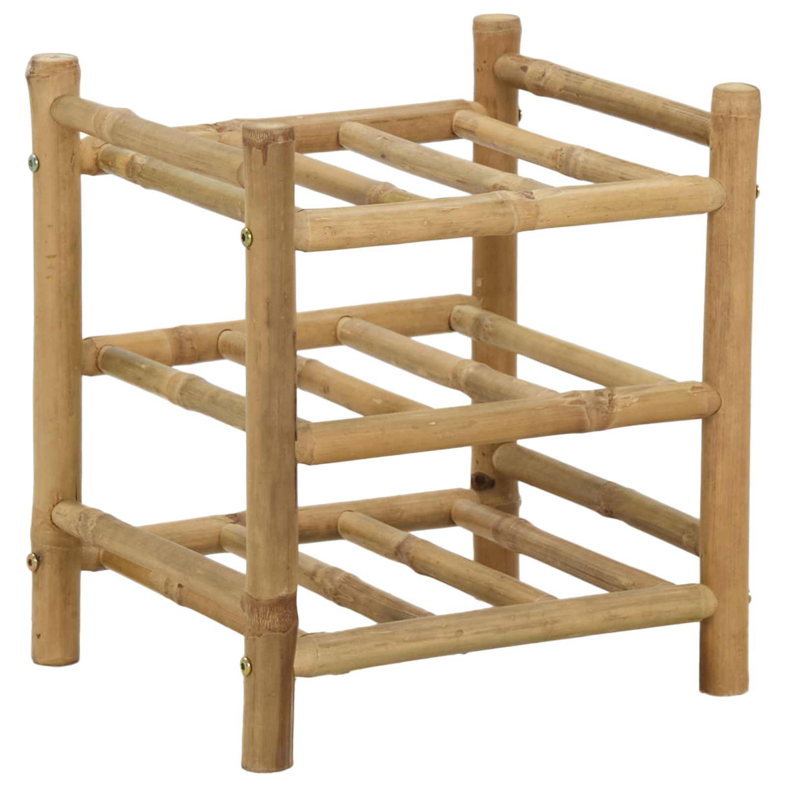 Ράφι Κρασιού Φυσικό 32,5 x 29,5 x 36 εκ. Μπαμπού - Pakobazaar