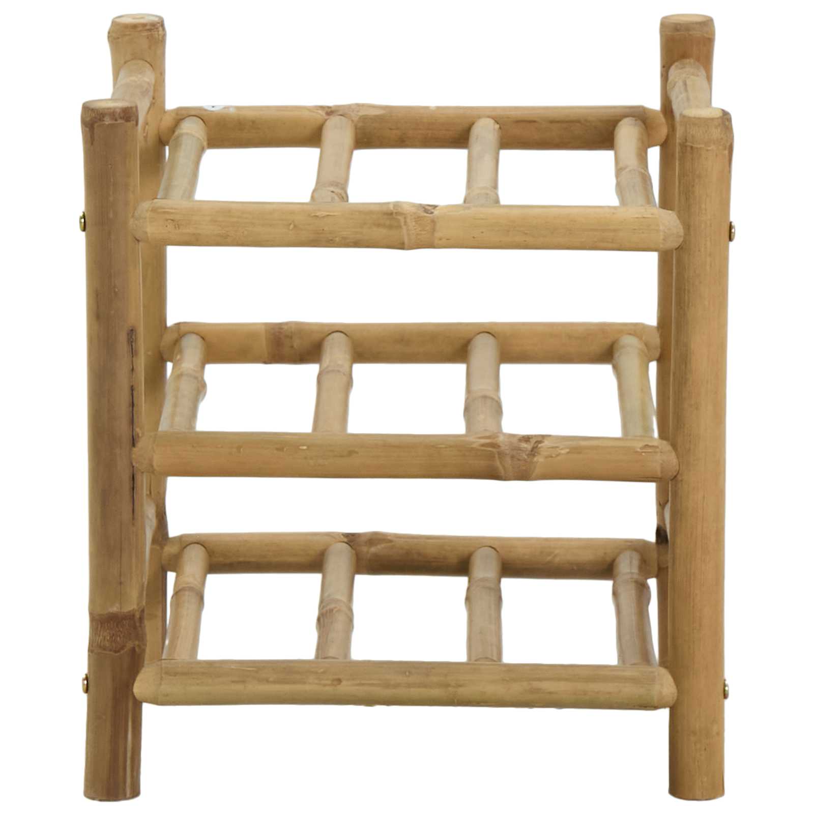 Ράφι Κρασιού Φυσικό 32,5 x 29,5 x 36 εκ. Μπαμπού - Pakobazaar