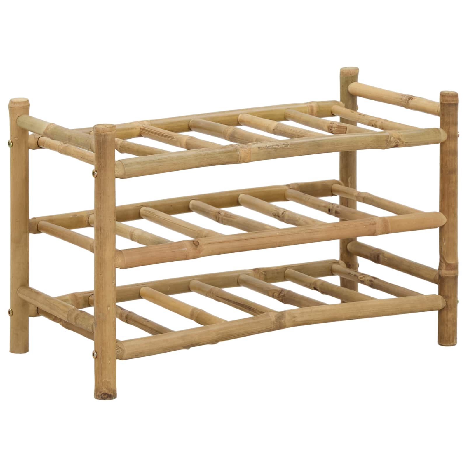 Ράφι Κρασιού Φυσικό 57 x 29,5 x 36 εκ. Μπαμπού - Pakobazaar