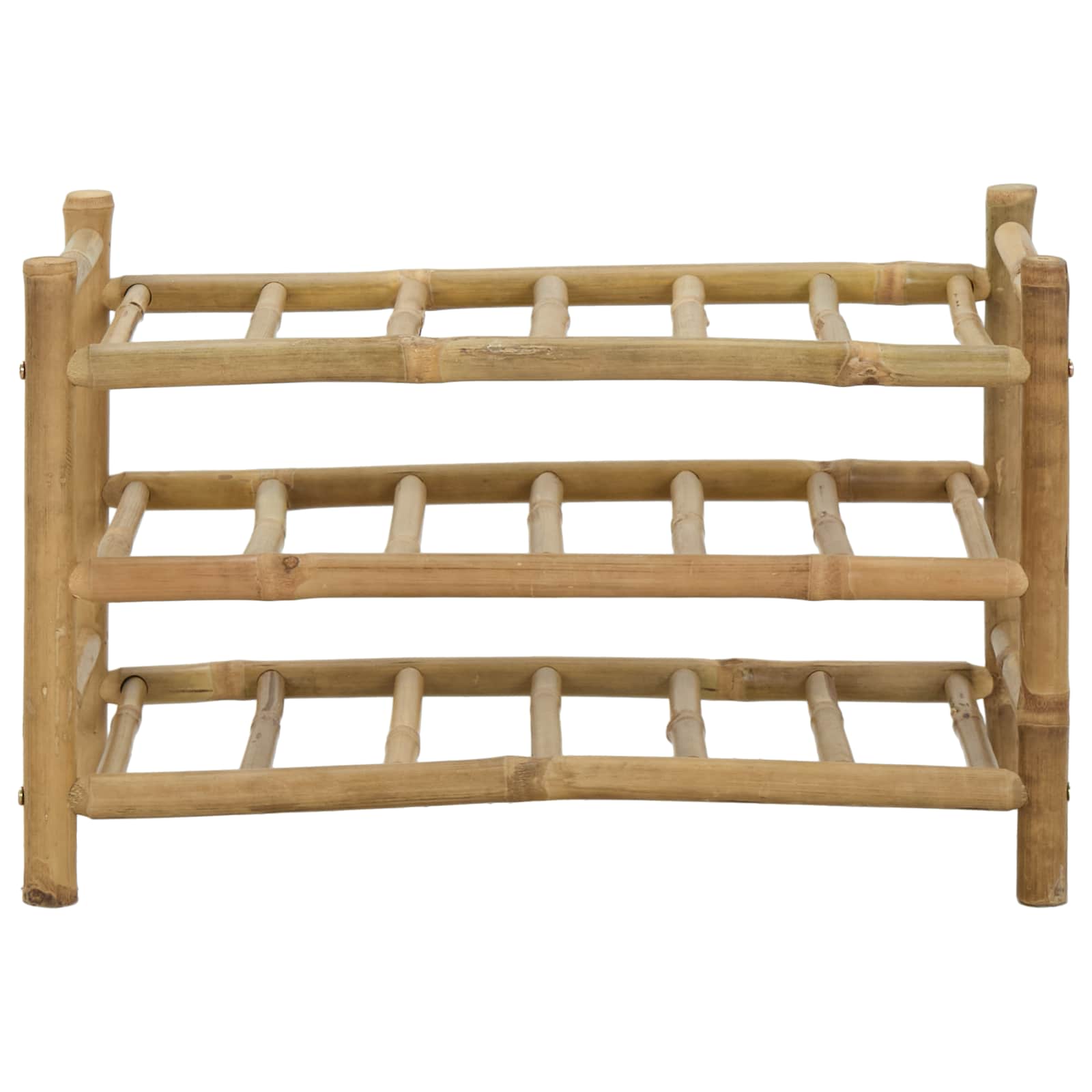 Ράφι Κρασιού Φυσικό 57 x 29,5 x 36 εκ. Μπαμπού - Pakobazaar
