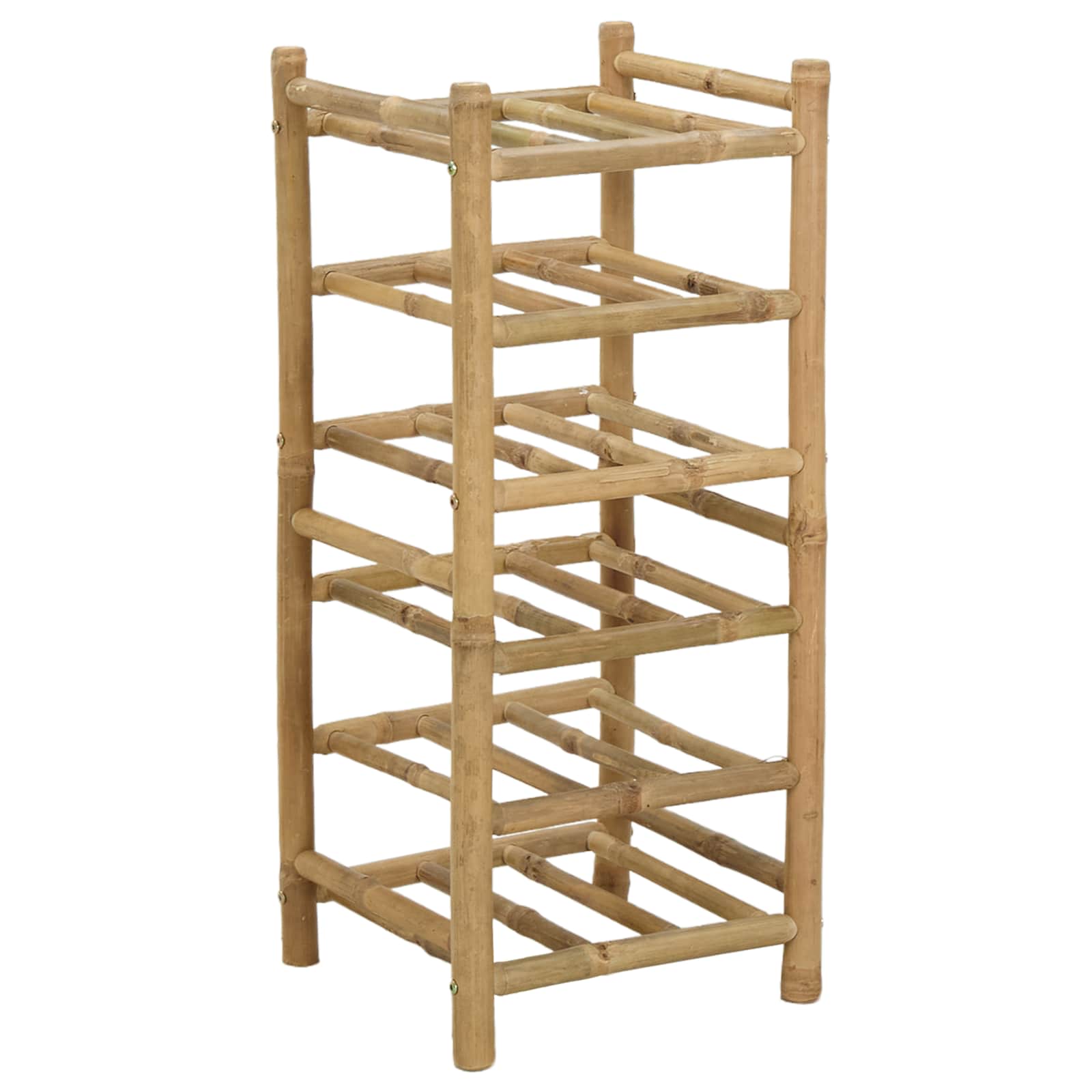 Ράφι Κρασιού Φυσικό 32,5 x 29,5 x 72 εκ. Μπαμπού - Pakobazaar