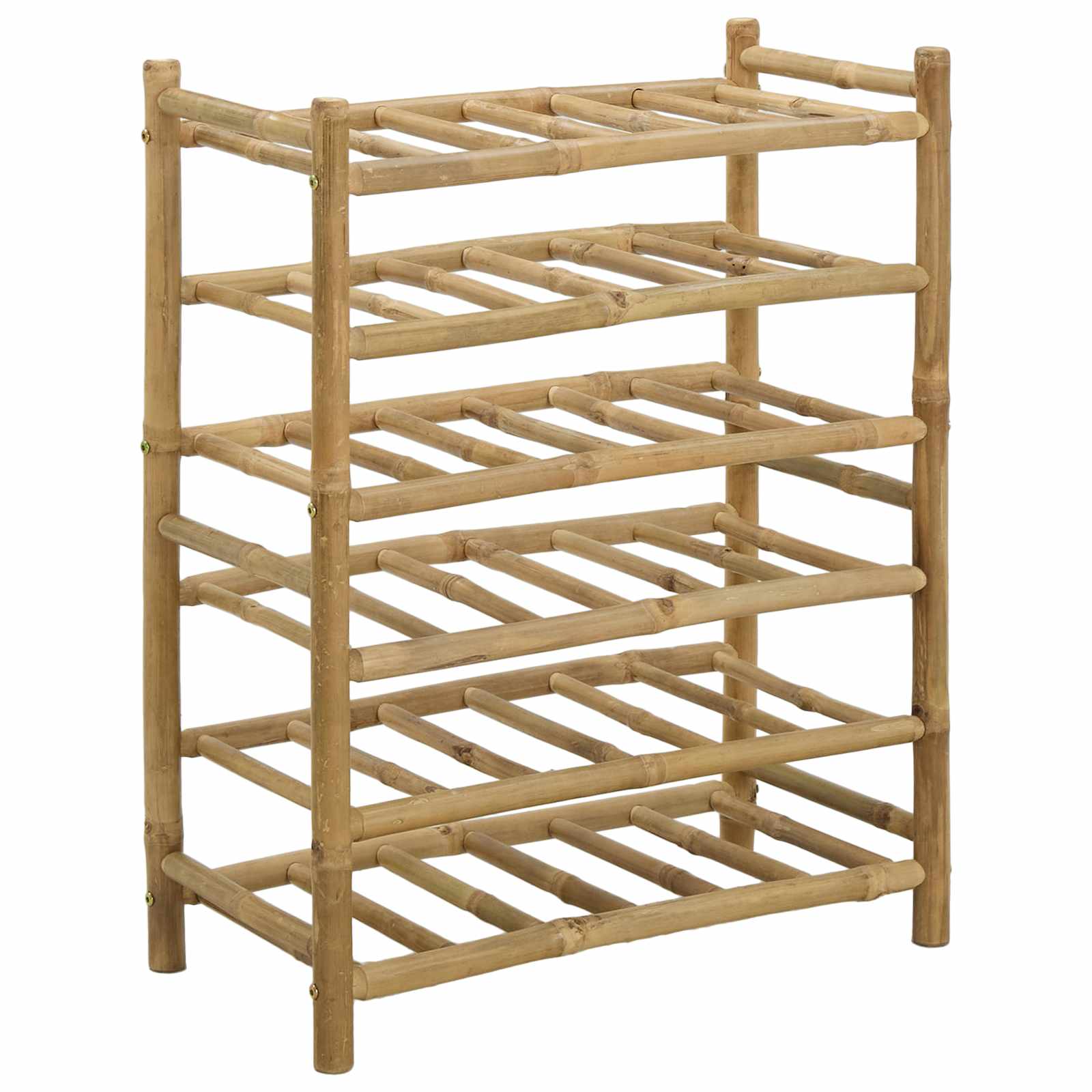 Ράφι Κρασιού Φυσικό 57 x 29,5 x 72 εκ. Μπαμπού - Pakobazaar