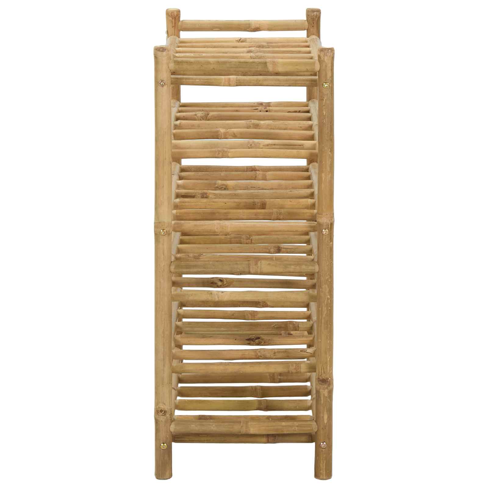 Ράφι Κρασιού Φυσικό 57 x 29,5 x 72 εκ. Μπαμπού - Pakobazaar