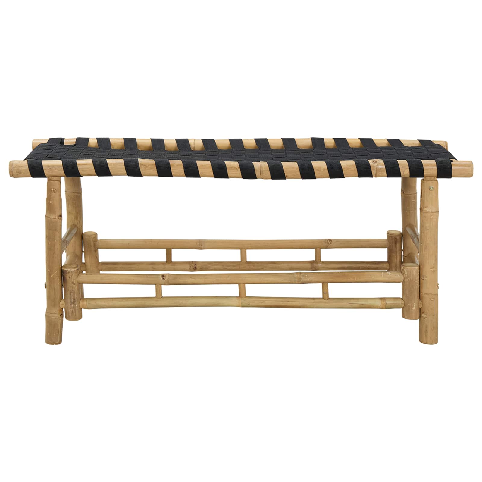 Παγκάκι κήπου Φυσικό 110 x 38 x 40 εκ Μπαμπού - Pakobazaar