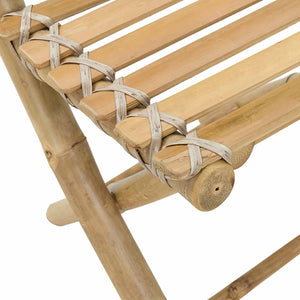 Καρέκλα Κήπου 4 pcs Φυσικό 42 x 53 x 90 εκ Μπαμπού - Pakobazaar