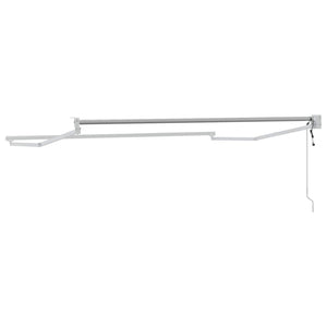 Ηλεκτρικό Ανακλινόμενο Κάθισμα Λευκός 3 x 2 m Αλουμίνιο - Pakobazaar