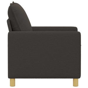 Καναπές Σκούρο Γκρι 76 x 81 x 87,5 εκ Ύφασμα - Pakobazaar