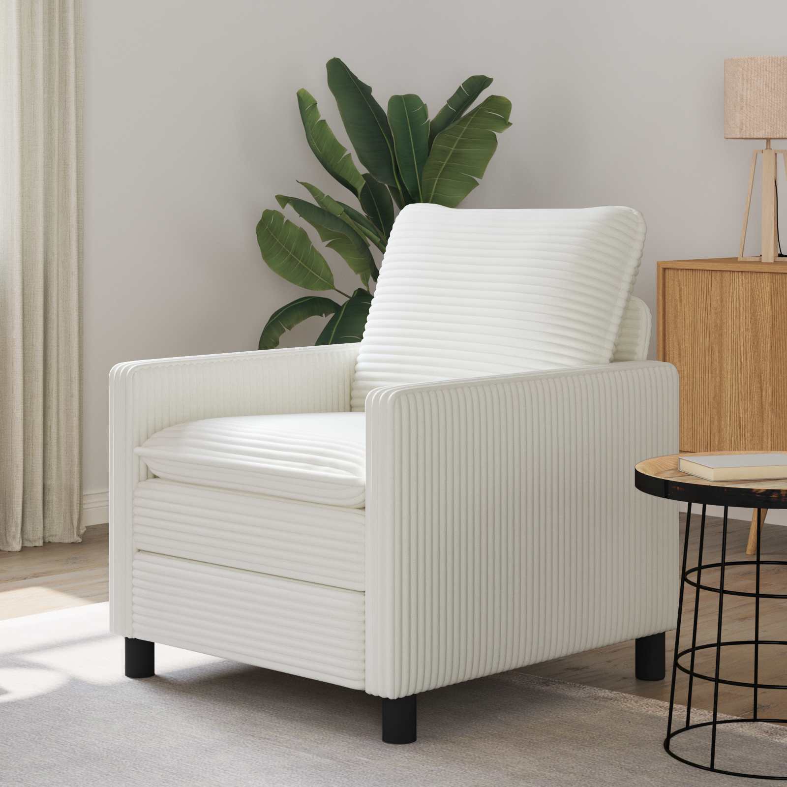 Καναπές Κρεμ 76 x 81 x 87,5 εκ Πολυεστέρας - Pakobazaar