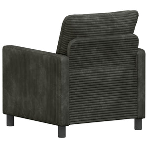 Καναπές Ανθρακί 76 x 81 x 87,5 εκ Πολυεστέρας - Pakobazaar
