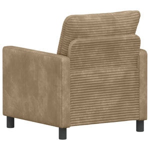 Καναπές Taupe 76 x 81 x 87,5 εκ Πολυεστέρας - Pakobazaar