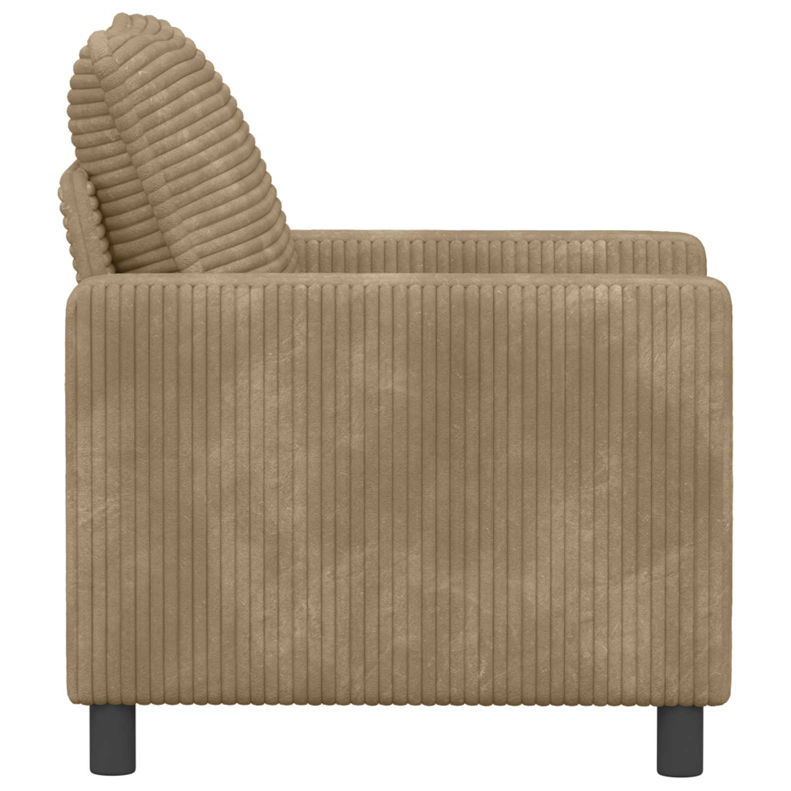 Καναπές Taupe 76 x 81 x 87,5 εκ Πολυεστέρας - Pakobazaar