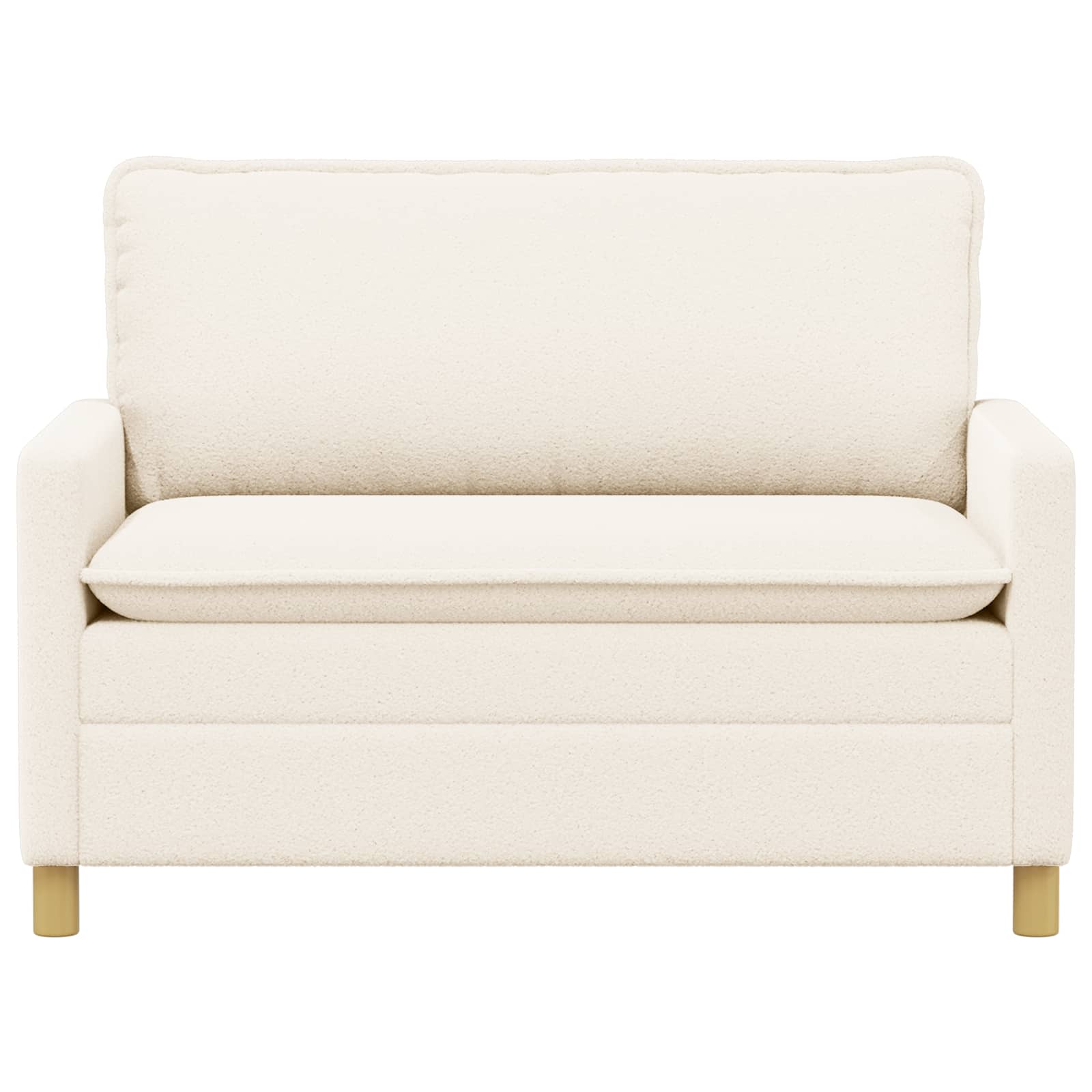 Καναπές Κρεμ 126 x 81 x 87,5 εκ Ύφασμα - Pakobazaar