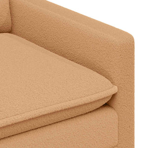 Καναπές Μπεζ 126 x 81 x 87,5 εκ Ύφασμα - Pakobazaar