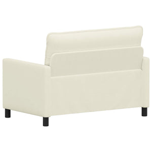 Καναπές Κρεμ 126 x 81 x 87,5 εκ Ύφασμα - Pakobazaar