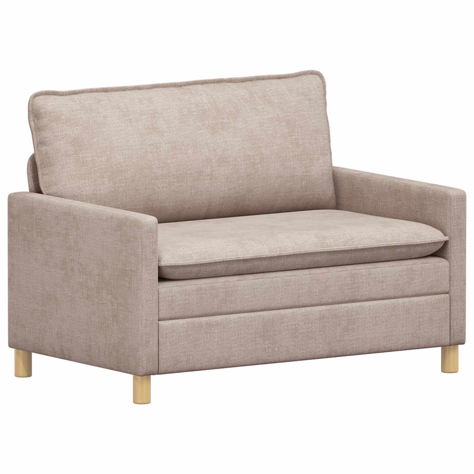Καναπές Μπεζ 126 x 81 x 87,5 εκ Πολυεστέρας - Pakobazaar