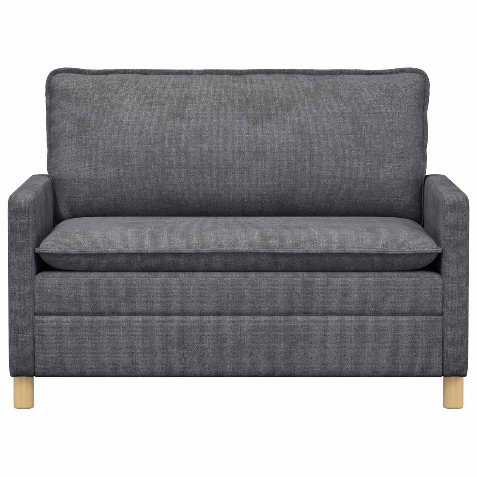 Καναπές Σκούρο Γκρι 126 x 81 x 87,5 εκ Πολυεστέρας - Pakobazaar