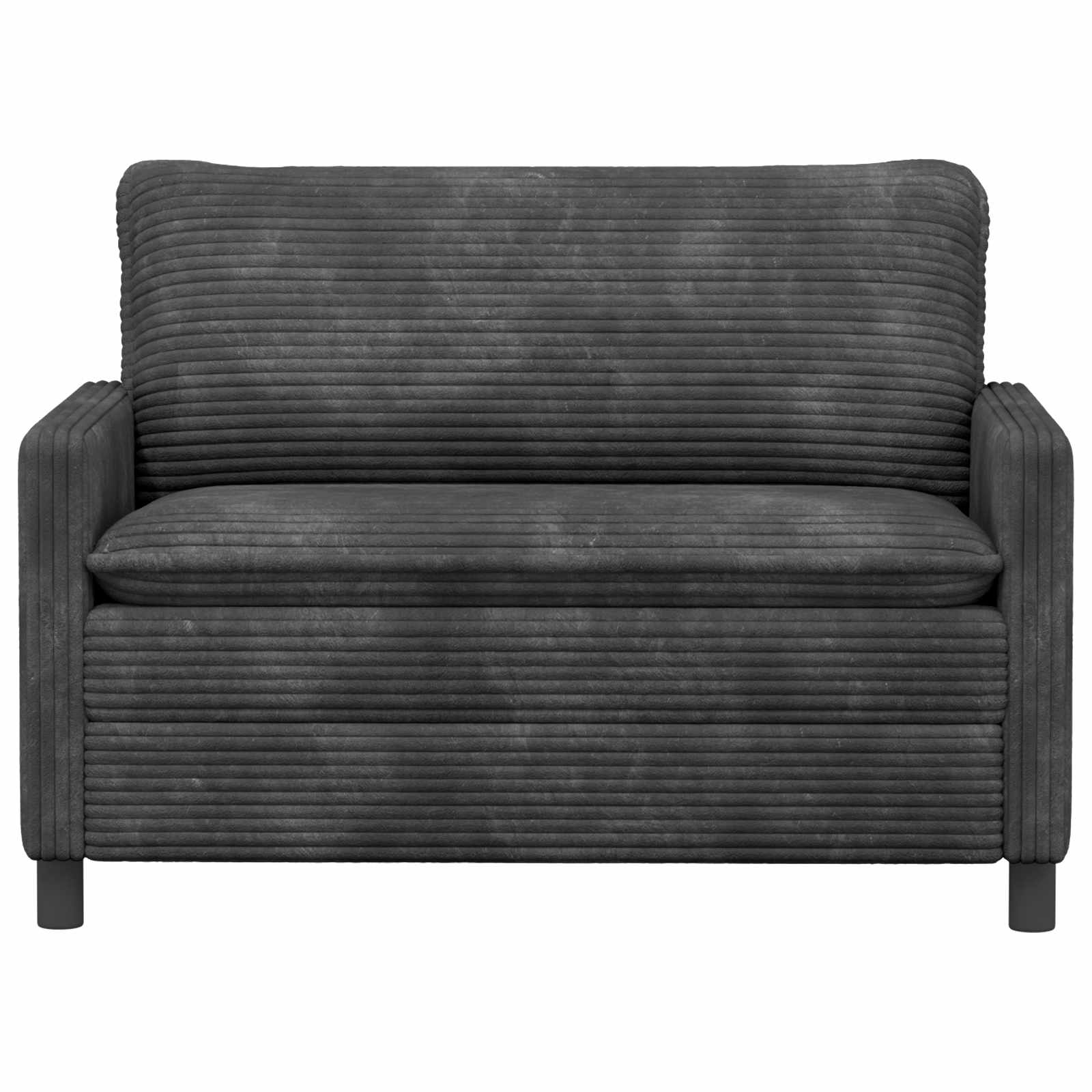 Καναπές Σκούρο Γκρι 126 x 81 x 87,5 εκ Πολυεστέρας - Pakobazaar