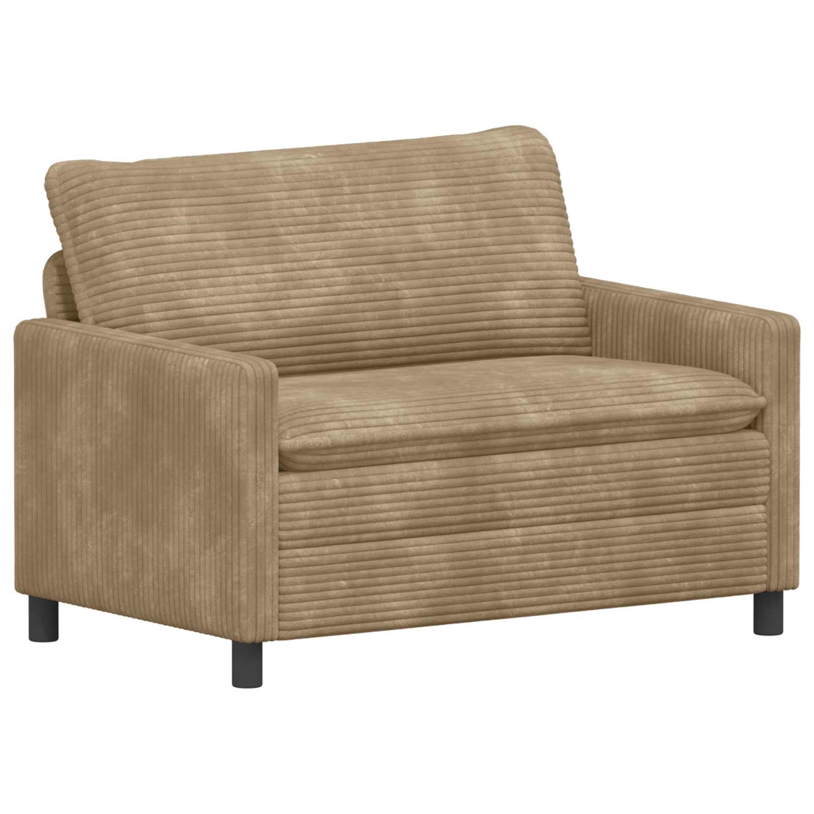Καναπές Taupe 126 x 81 x 87,5 εκ Πολυεστέρας - Pakobazaar