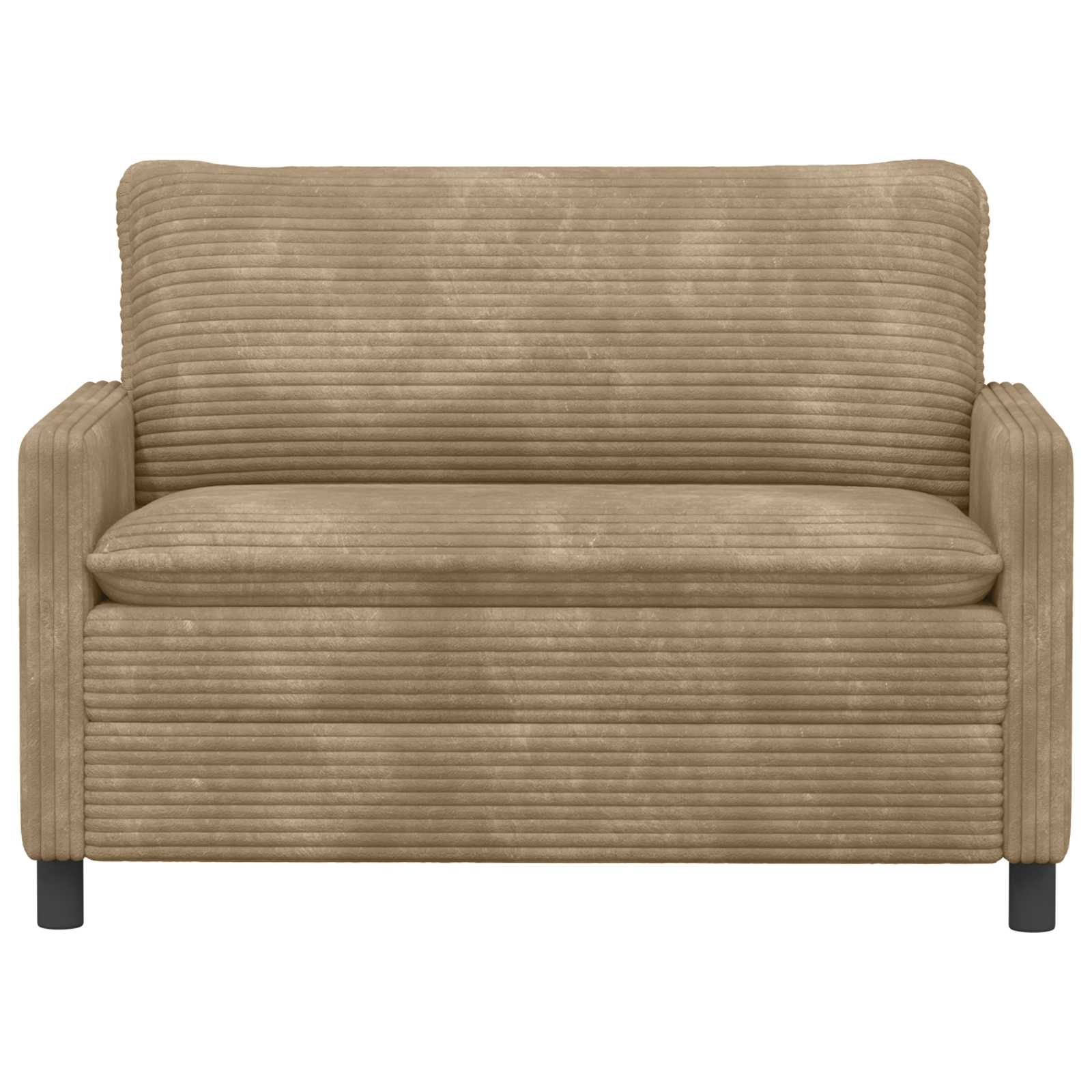 Καναπές Taupe 126 x 81 x 87,5 εκ Πολυεστέρας - Pakobazaar