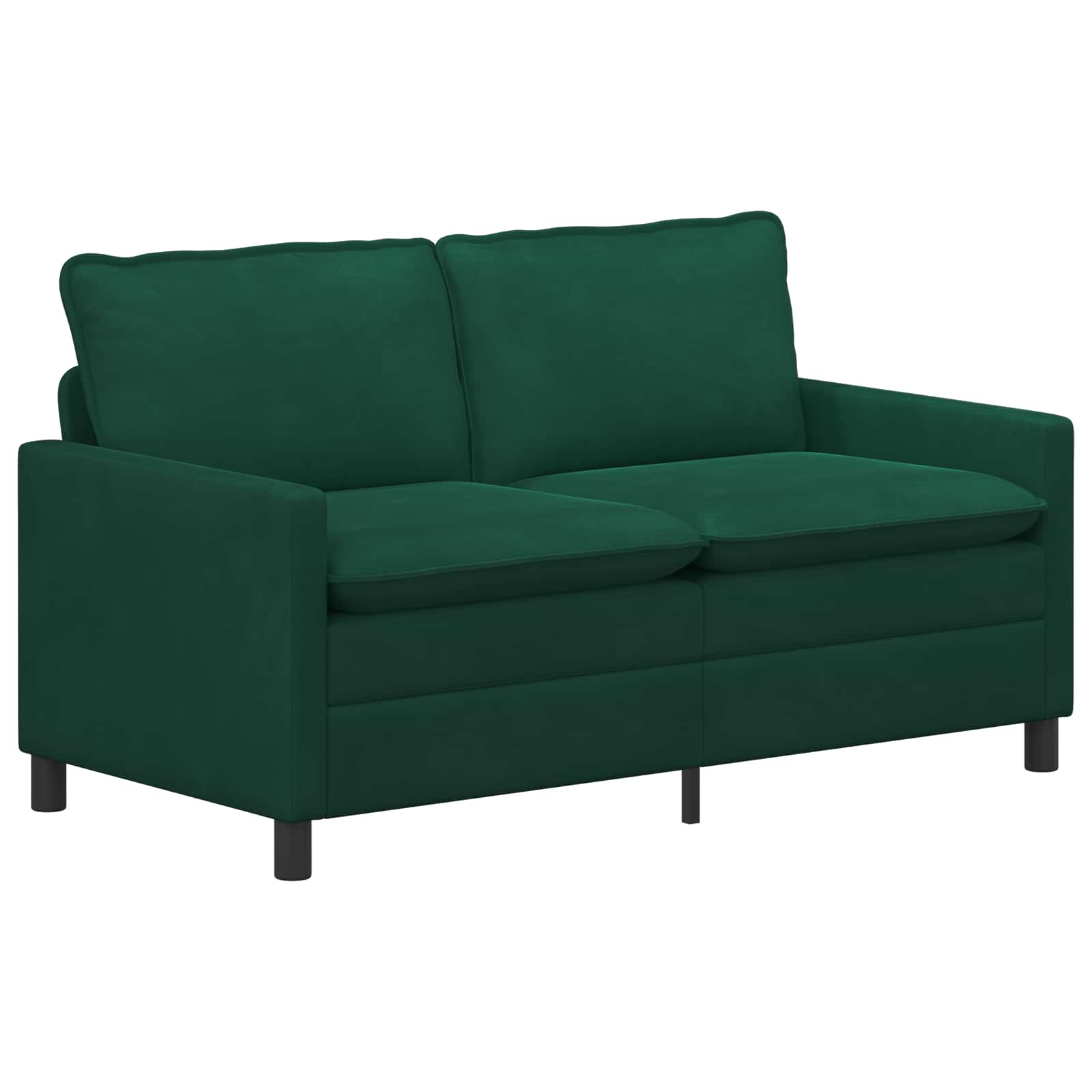 Καναπές Σκούρο Πράσινο 156 x 81 x 87,5 εκ Βελούδο - Pakobazaar