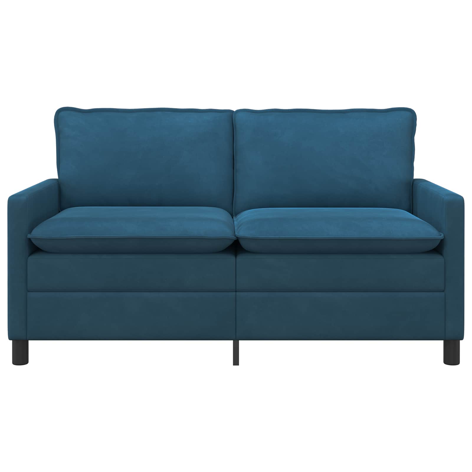Καναπές Μπλε 156 x 81 x 87,5 εκ Βελούδο - Pakobazaar