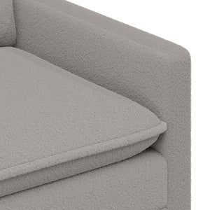 Καναπές Ανοιχτό γκρι 156 x 81 x 87,5 εκ Ύφασμα - Pakobazaar