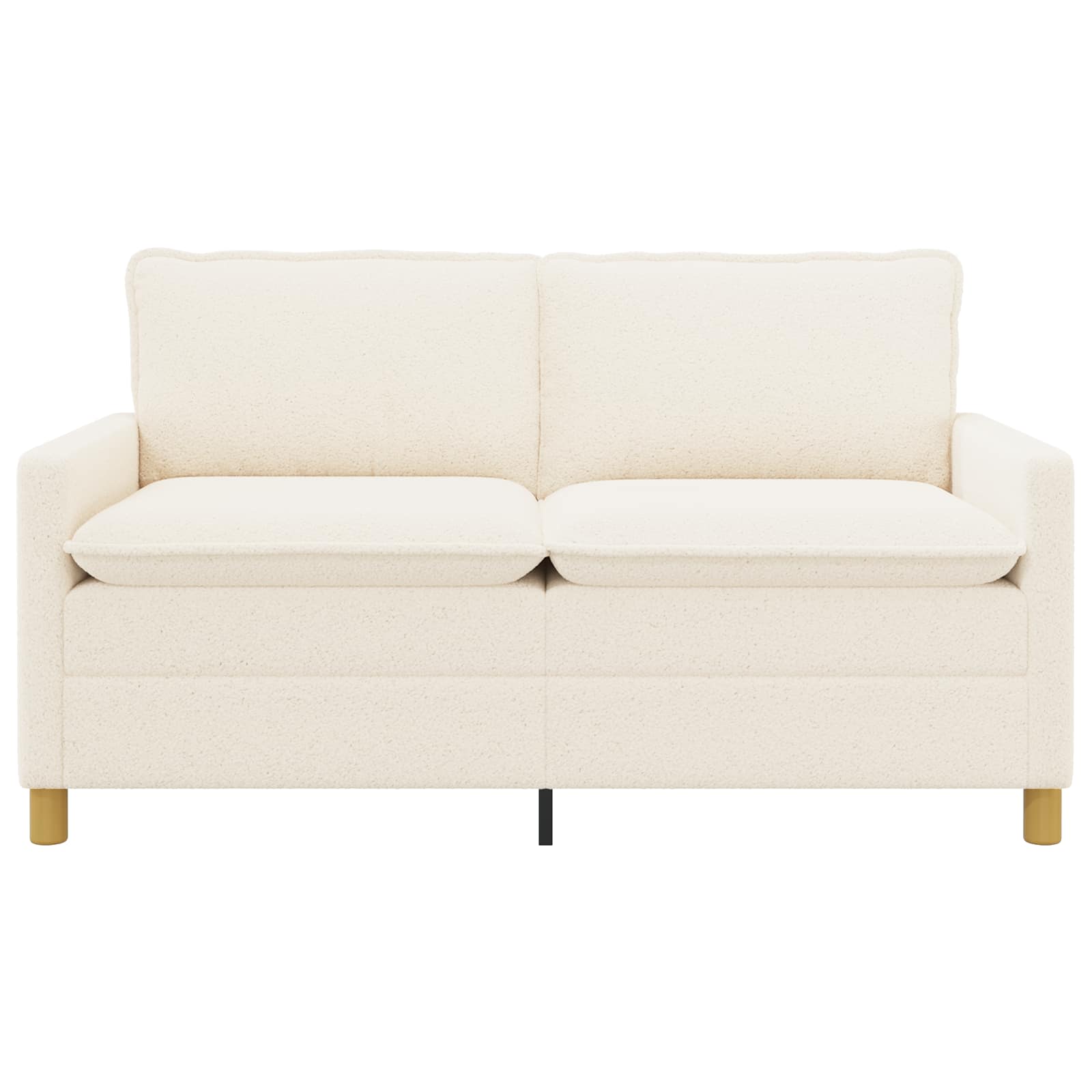 Καναπές Κρεμ 156 x 81 x 87,5 εκ Ύφασμα - Pakobazaar