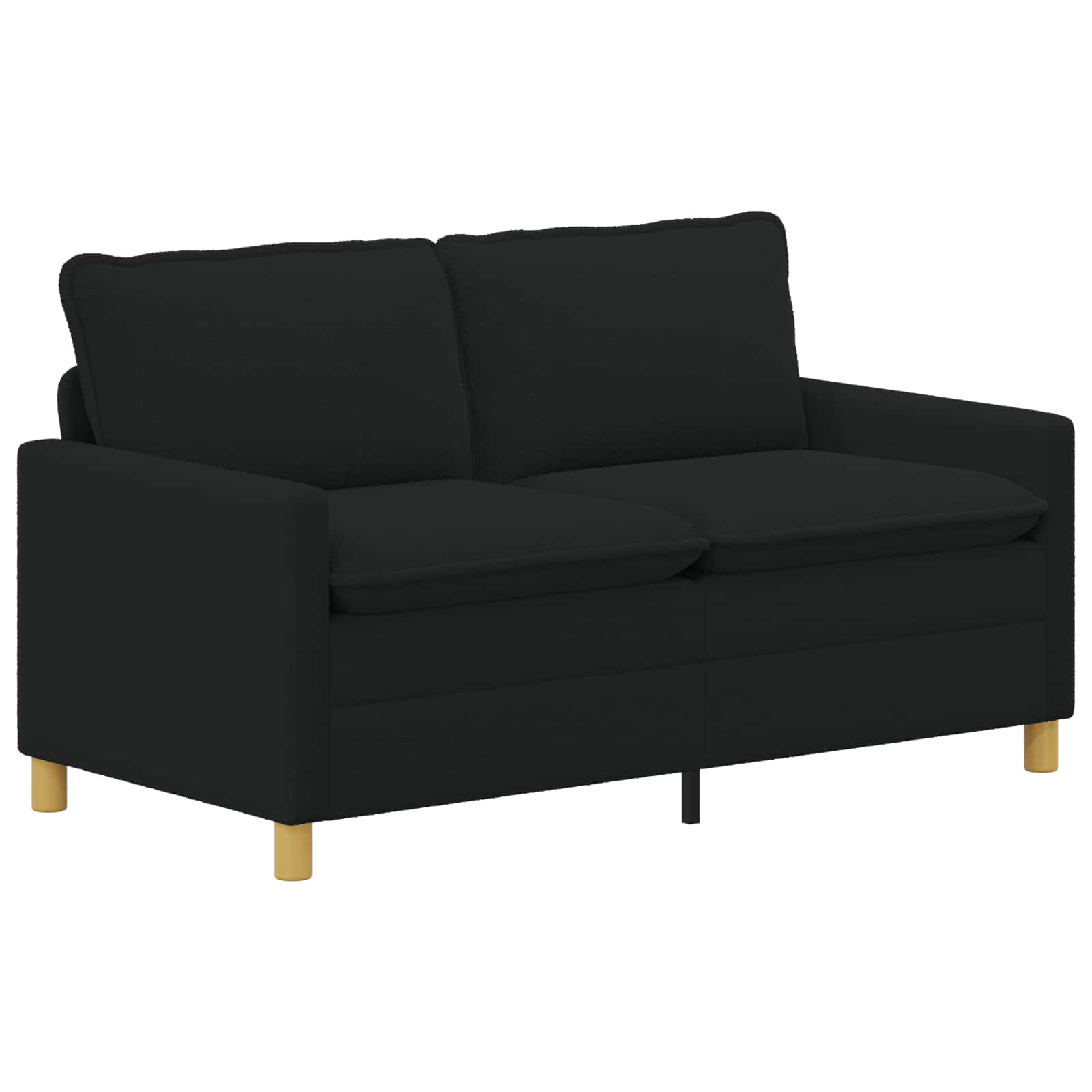 Καναπές Μαύρο 156 x 81 x 87,5 εκ Ύφασμα - Pakobazaar
