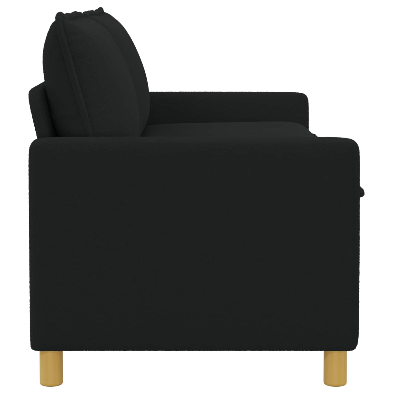 Καναπές Μαύρο 156 x 81 x 87,5 εκ Ύφασμα - Pakobazaar