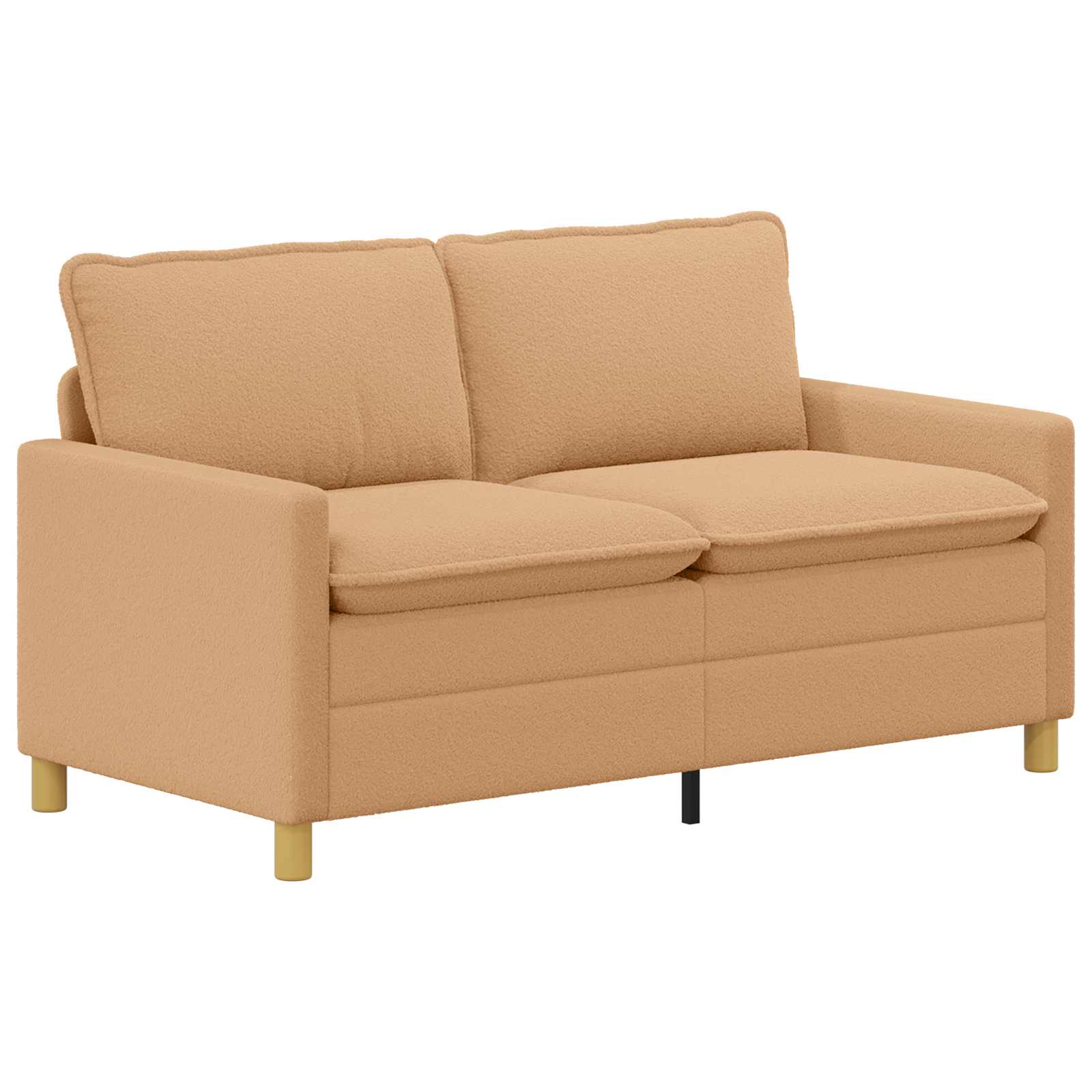 Καναπές Μπεζ 156 x 81 x 87,5 εκ Ύφασμα - Pakobazaar