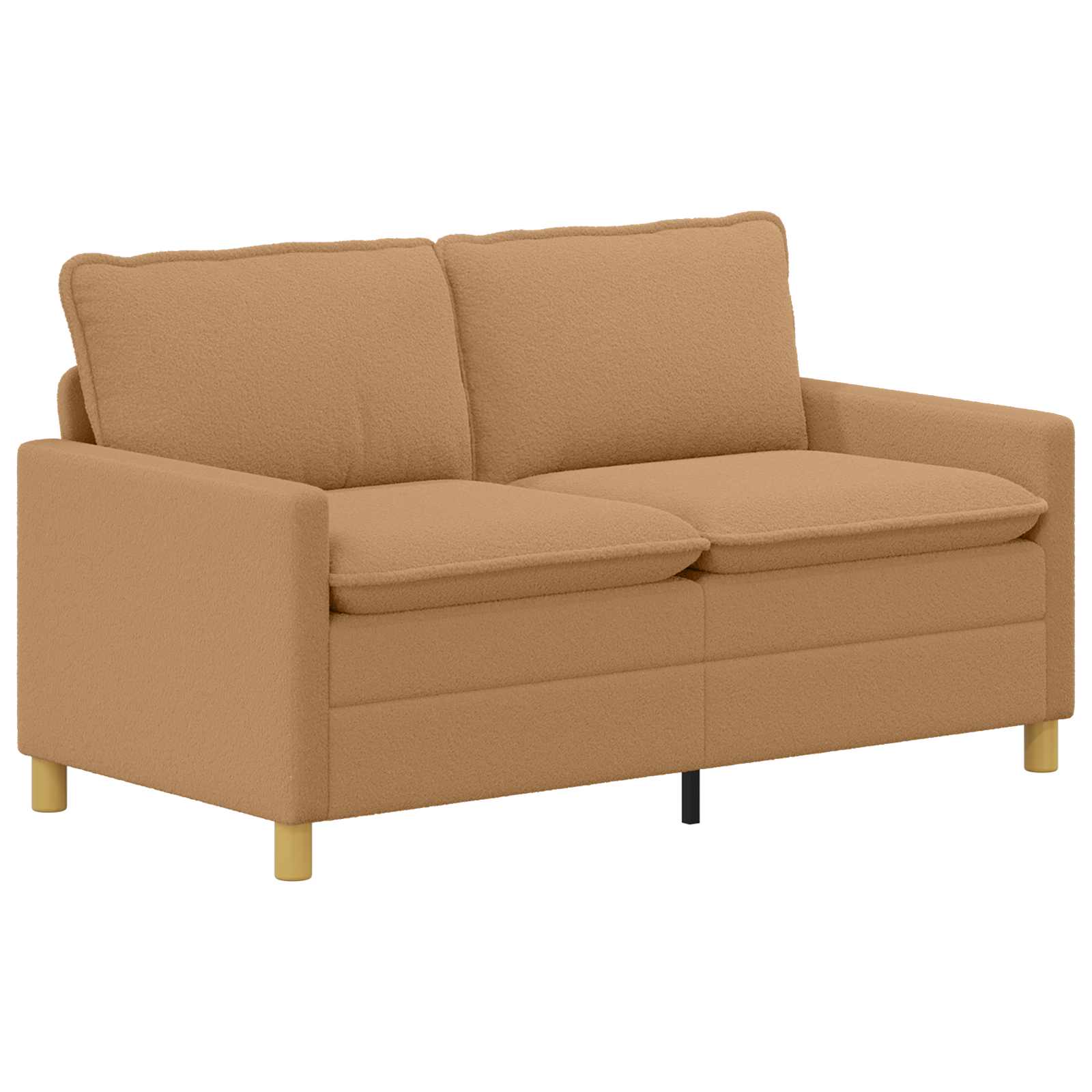 Καναπές Μπεζ 156 x 81 x 87,5 εκ Ύφασμα - Pakobazaar
