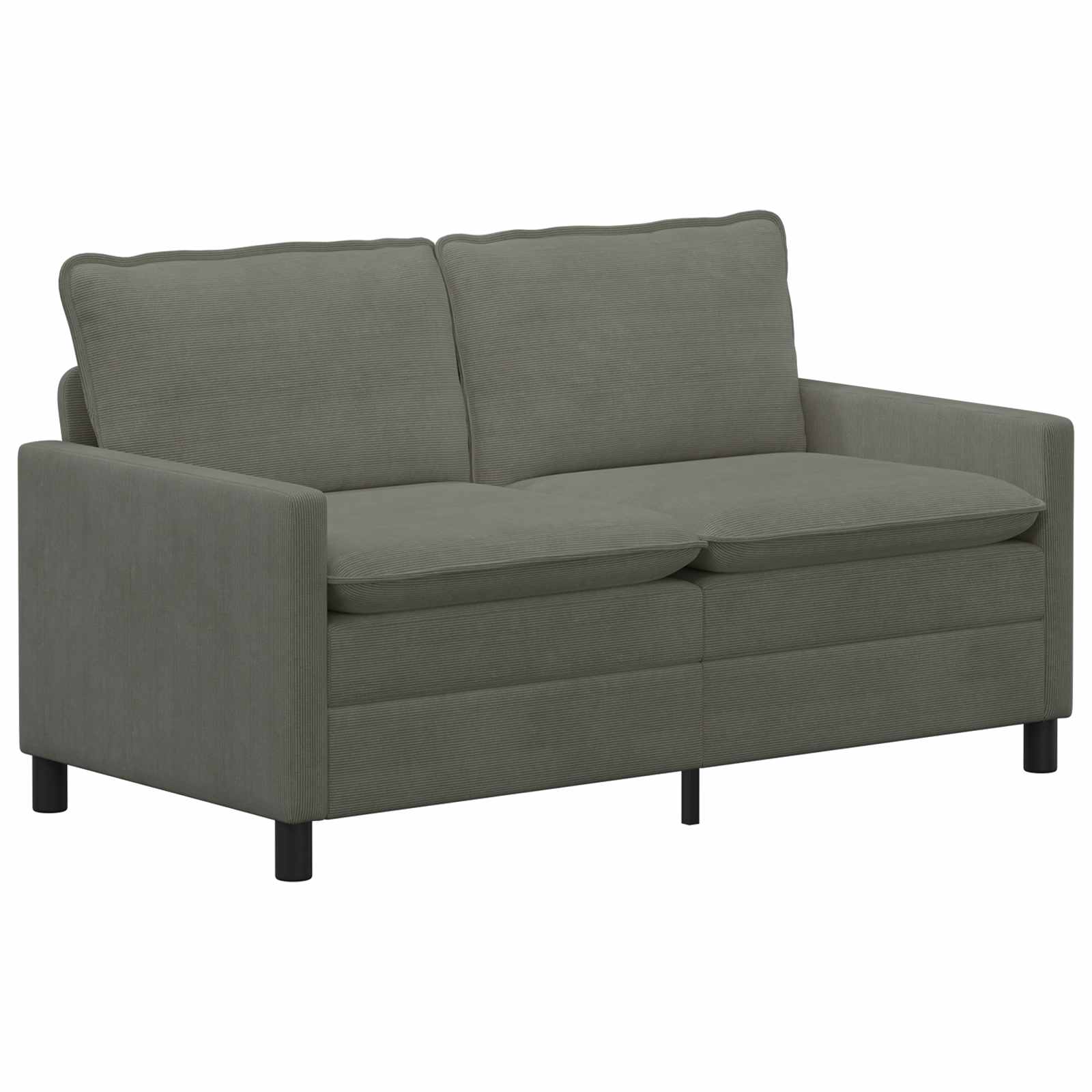 Καναπές Ανοιχτό γκρι 156 x 81 x 87,5 εκ Ύφασμα - Pakobazaar