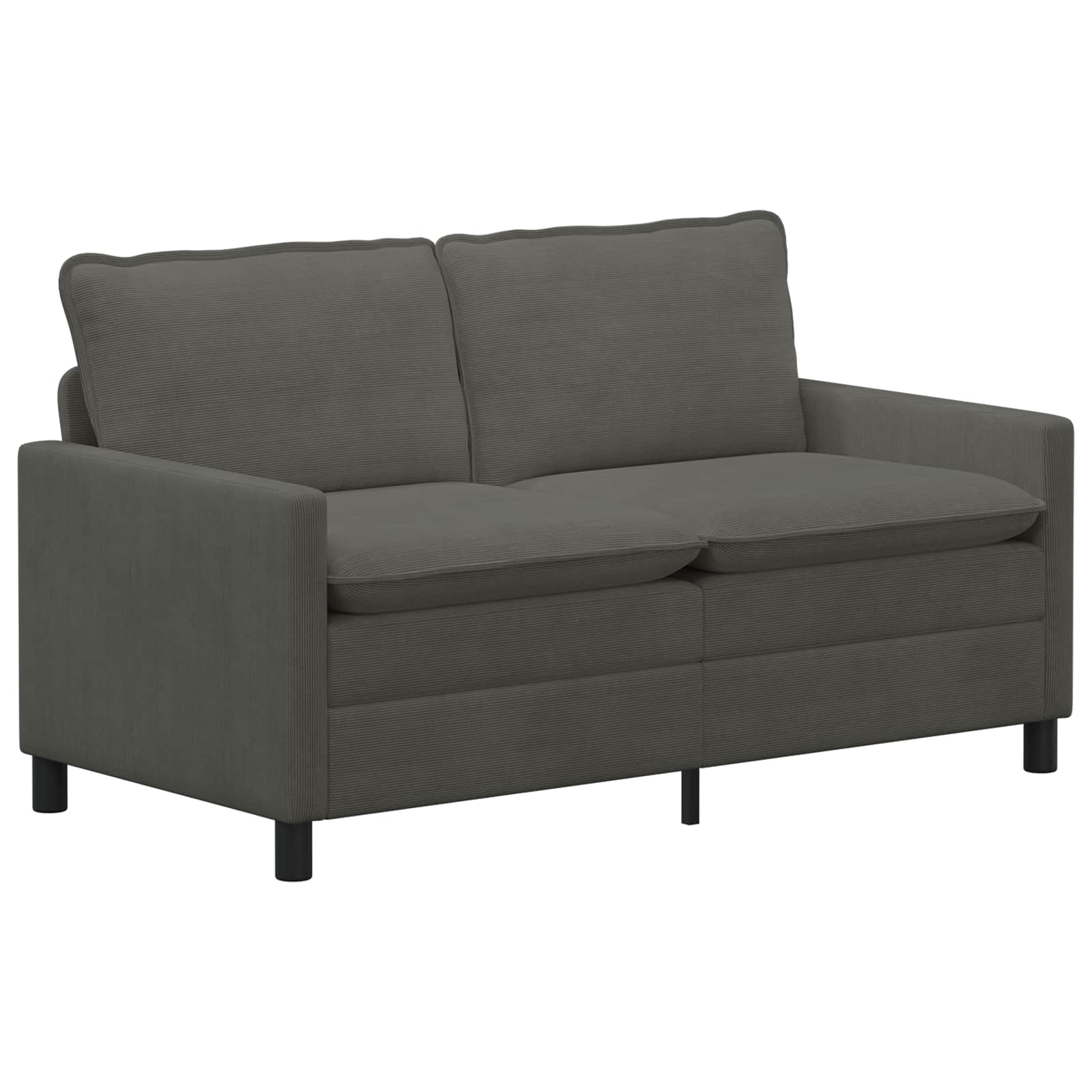 Καναπές Σκούρο Γκρι 156 x 81 x 87,5 εκ Ύφασμα - Pakobazaar