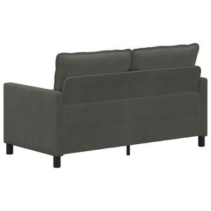 Καναπές Σκούρο Γκρι 156 x 81 x 87,5 εκ Ύφασμα - Pakobazaar