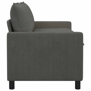 Καναπές Σκούρο Γκρι 156 x 81 x 87,5 εκ Ύφασμα - Pakobazaar
