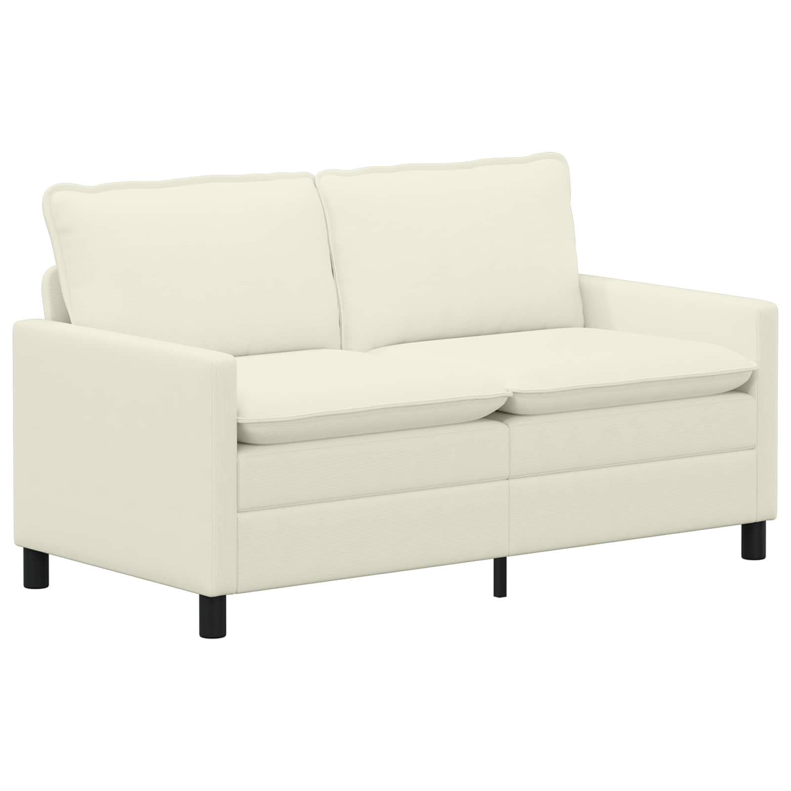 Καναπές Κρεμ 156 x 81 x 87,5 εκ Ύφασμα - Pakobazaar