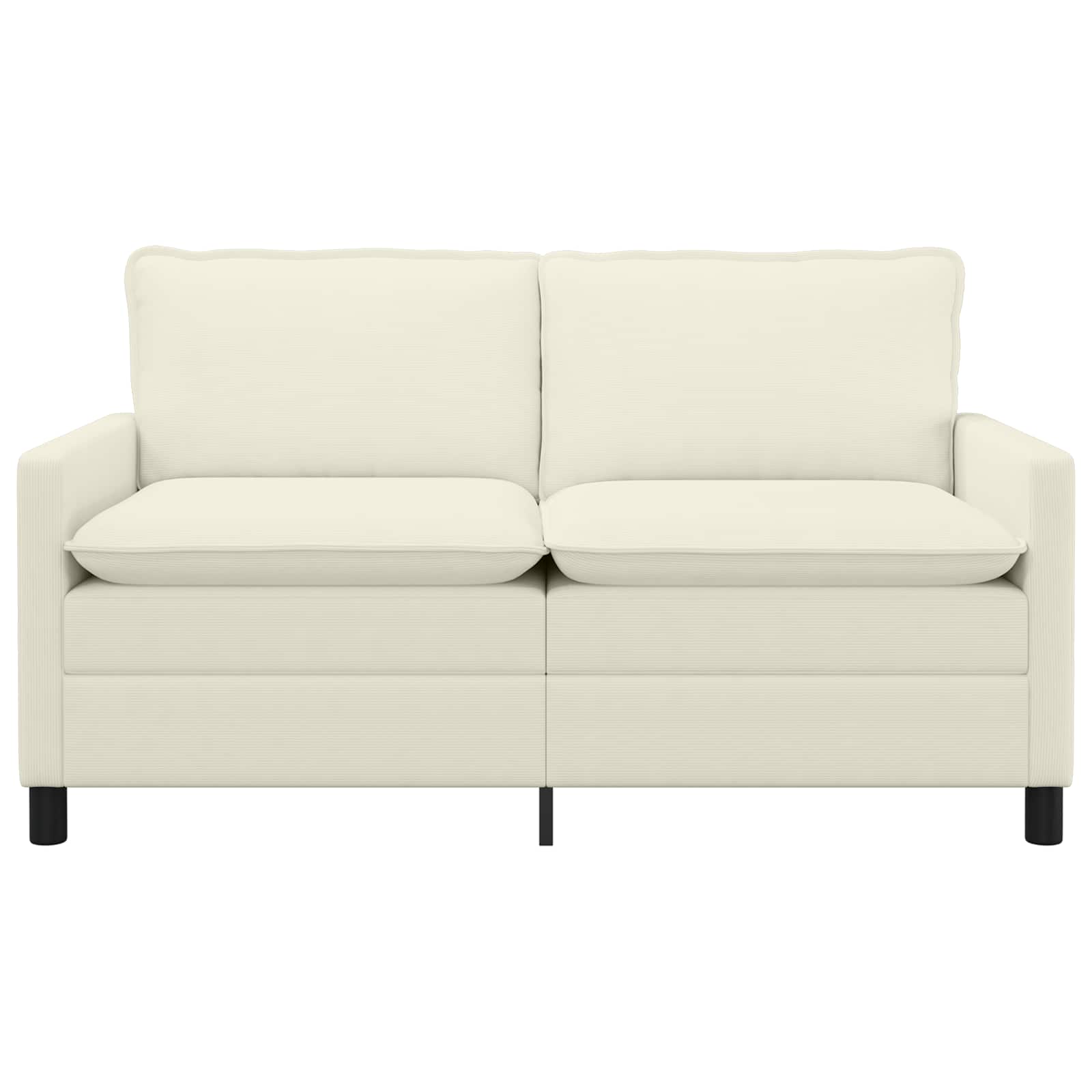 Καναπές Κρεμ 156 x 81 x 87,5 εκ Ύφασμα - Pakobazaar