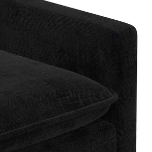 Καναπές Μαύρο 156 x 81 x 87,5 εκ Πολυεστέρας - Pakobazaar