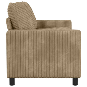 Καναπές Taupe 156 x 81 x 87,5 εκ Πολυεστέρας - Pakobazaar