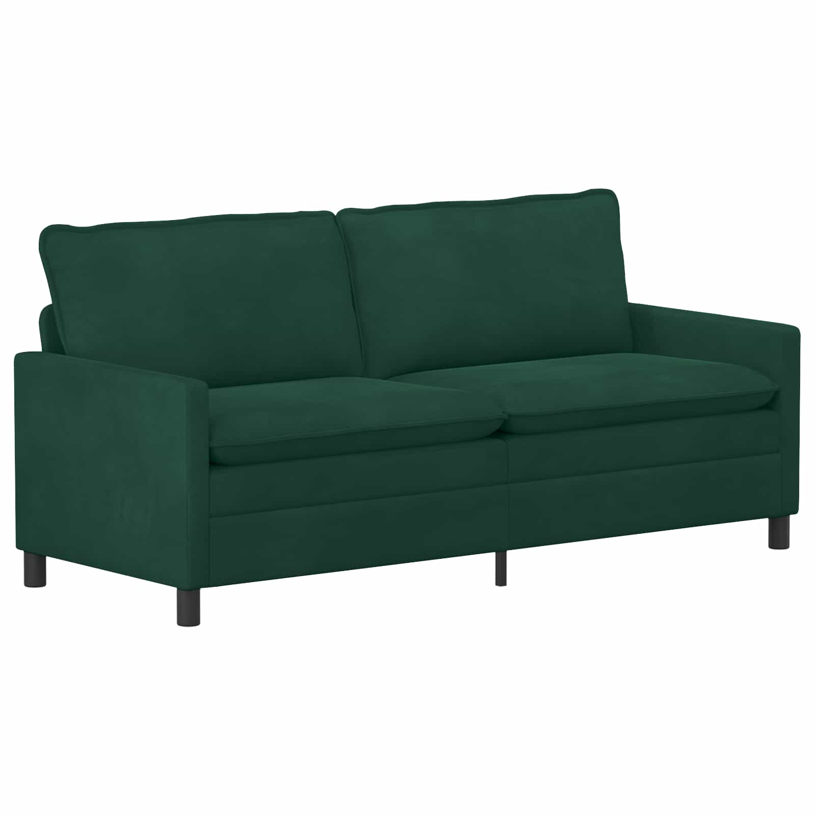 Καναπές Σκούρο Πράσινο 196 x 81 x 87,5 εκ. Βελούδο - Pakobazaar