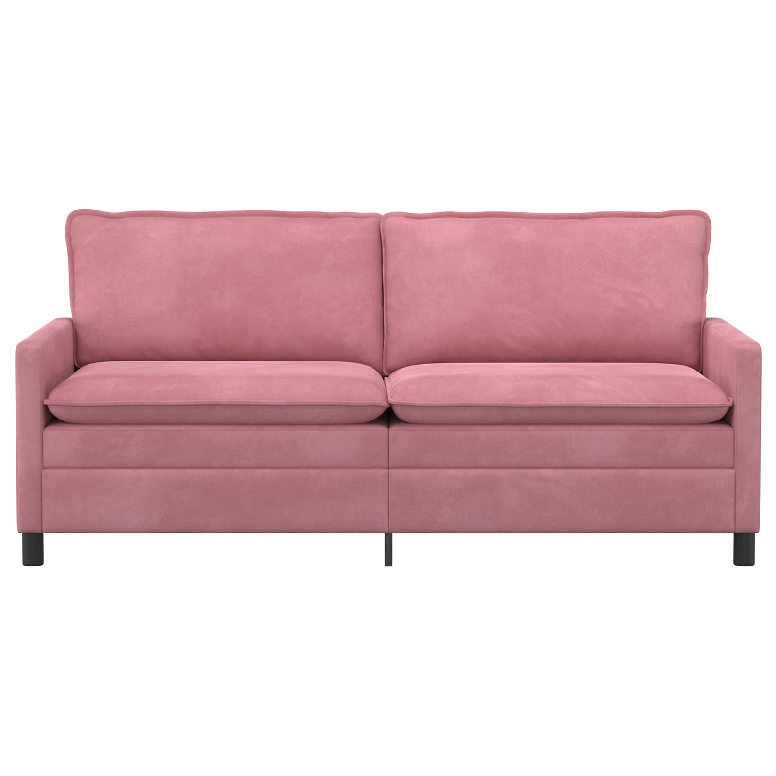Καναπές Ροζ 196 x 81 x 87,5 εκ. Βελούδο - Pakobazaar