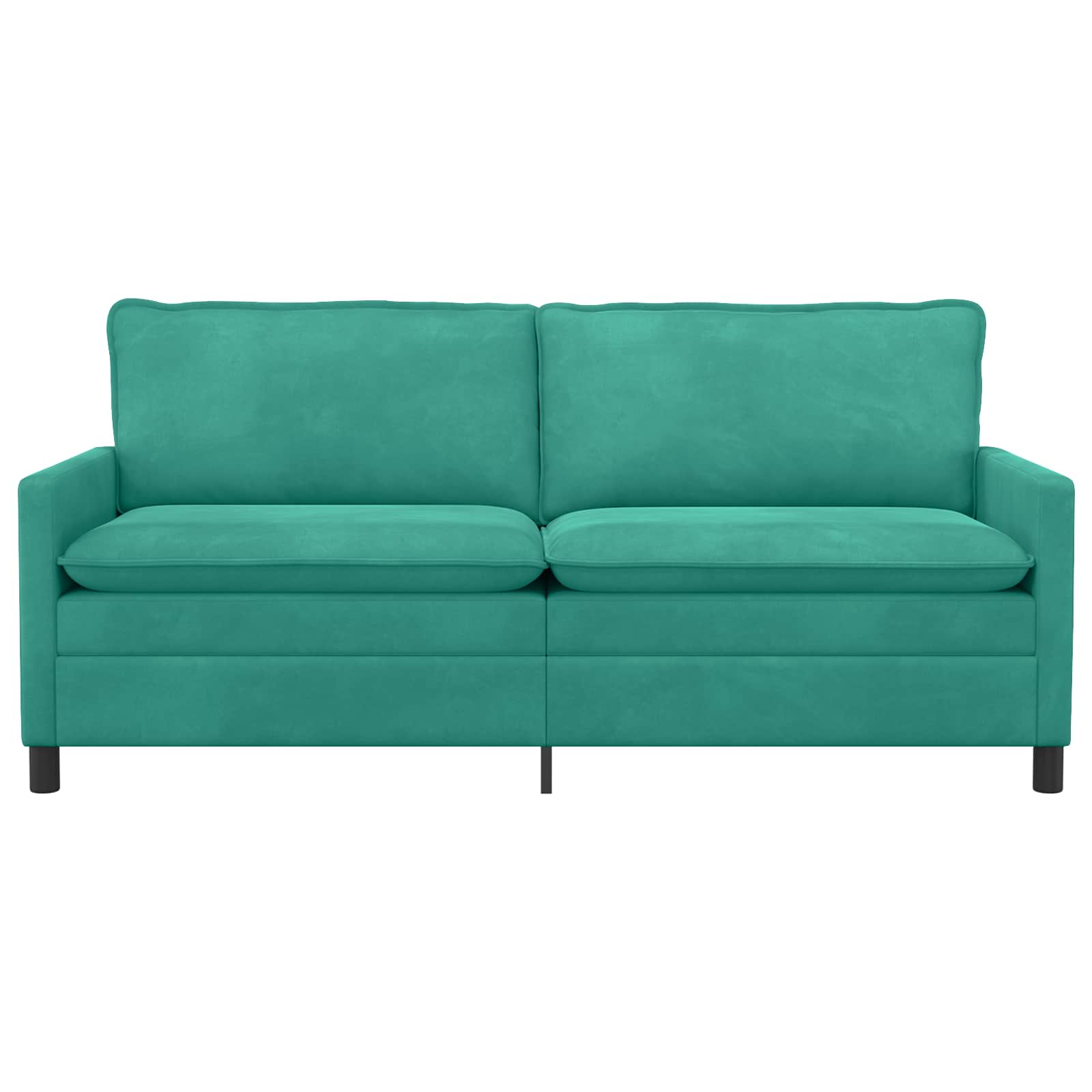 Καναπές Τιρκουάζ 196 x 81 x 87,5 εκ. Βελούδο - Pakobazaar