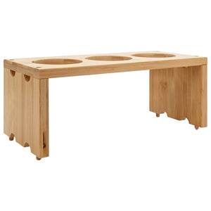 Καλάθι κουζίνας με ρόδες Ανοιχτό καφέ 65 x 40,5 x 76,5 εκ. - Pakobazaar