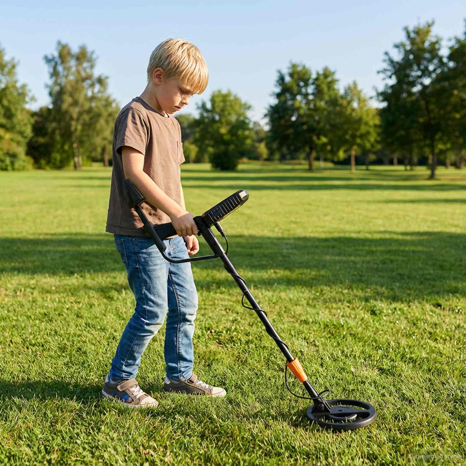 Ανιχνευτής μετάλλων με LCD οθόνη 3 μοντέλα 19 εκ Μαύρο - Pakobazaar